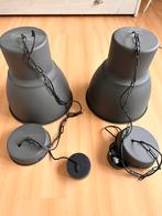 2x IKEA Hektar Hanglamp 38 cm - Zo goed als nieuw, Ophalen, Zo goed als nieuw, Metaal, Minder dan 50 cm