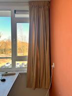 Lichtbruin verduisterend gordijn 200x180, Huis en Inrichting, Ophalen, Bruin, 200 cm of meer, 50 tot 100 cm