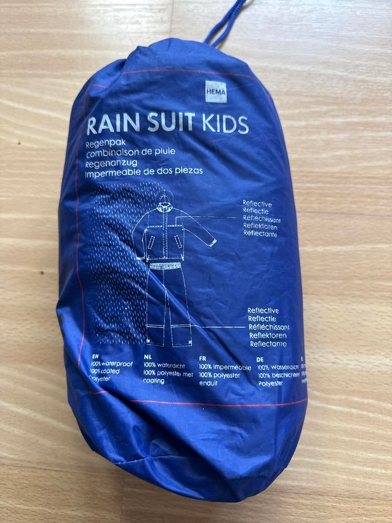 Regenpak HEMA maat 146-152, Ophalen of Verzenden, Gebruikt, Regenpak, Kinderen