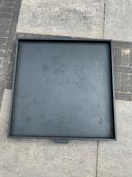 Dienblad voor hocker - Vierkant, metaal, Ophalen, Gebruikt, Vierkant, Metaal