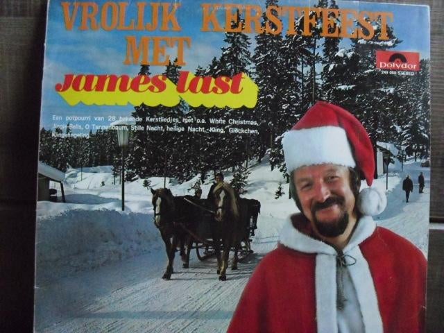 James Last "Vrolijk Kerstfeest Met James Last" LP, Ophalen of Verzenden, Gebruikt, 12 inch, Levenslied of Smartlap