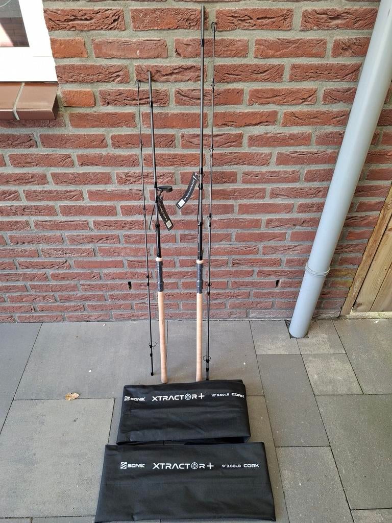 2 Nieuwe Sonik XTRACTOR Karperhengels., Ophalen of Verzenden, Nieuw, Werphengel