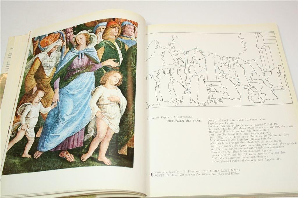 Michelangelo und Raffael — Fresco's Sixtijnse Kapel, Ophalen of Verzenden, Gelezen