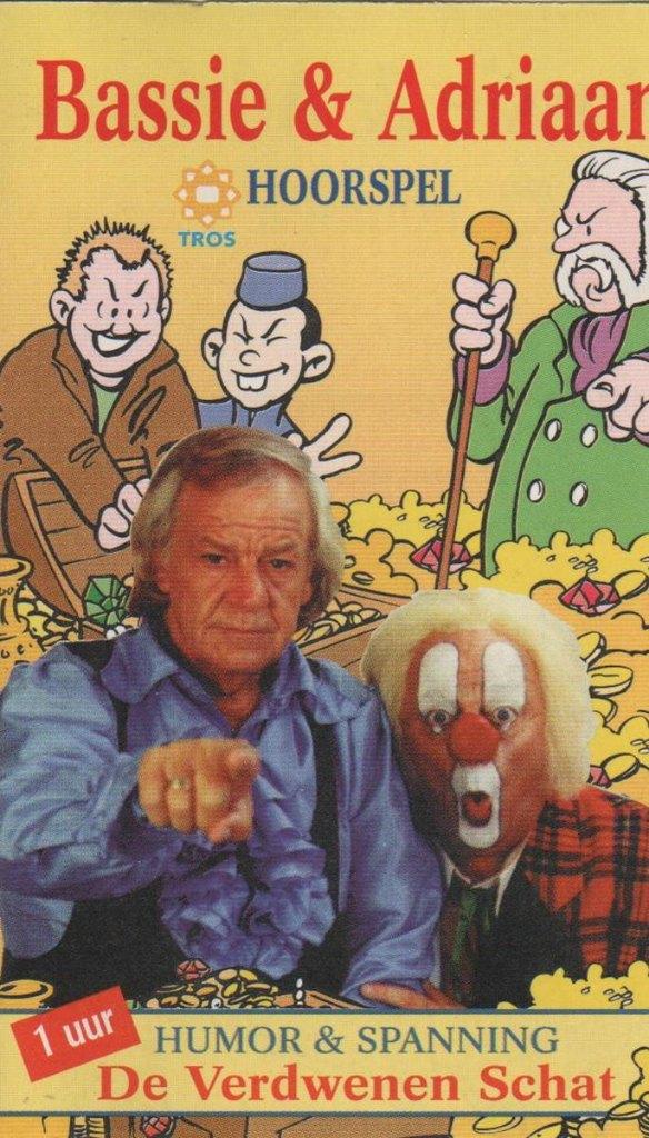 Bassie & Adriaan - De verdwenen schat, Kinderen en Jeugd, 1 bandje, Ophalen of Verzenden, Zo goed als nieuw