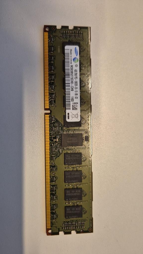 12x Samsung 4GB DDR3 RDIMM‑modules, Computers en Software, RAM geheugen, Gebruikt, Server, DDR3, Ophalen of Verzenden