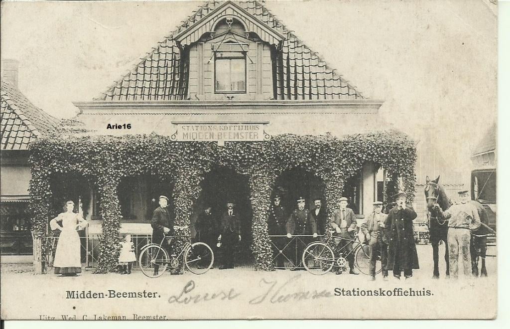 Midden Beemster, Verzenden, Voor 1920, Gelopen, Noord-Holland