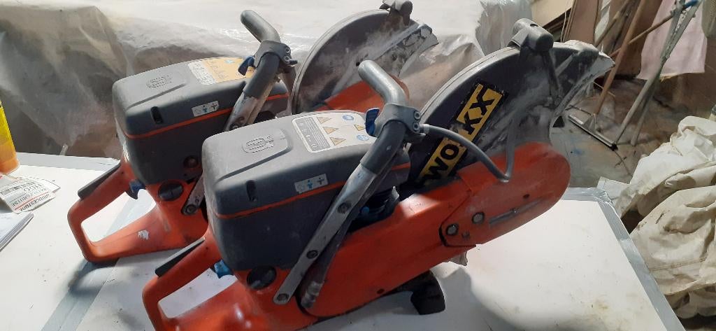 2 Husqvarna bandenzagen/doorslijpers, Ophalen, Gebruikt, 1000 watt of meer, Overige typen