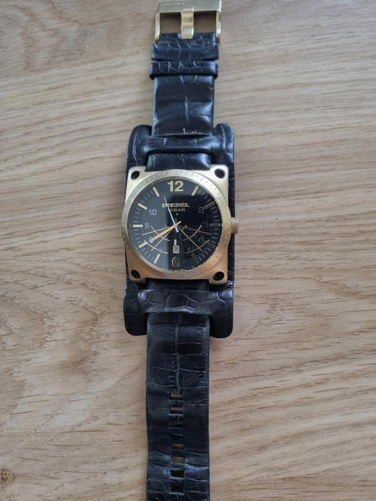 Diesel horloge 1214, Ophalen, Zo goed als nieuw, Staal, Overige merken