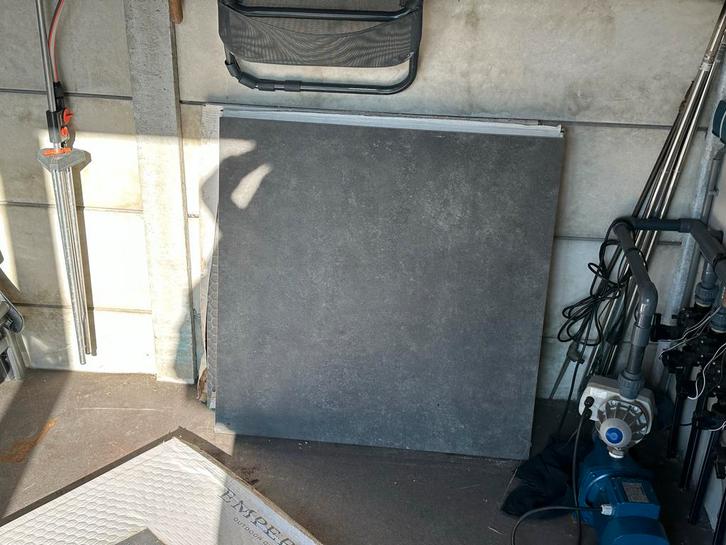 4x Robusto Ceramica 3.0 Liberty Dark 90x90x3 cm., Doe-het-zelf en Verbouw, Tegels, Nieuw, Overige typen, Keramiek, 60 cm of meer