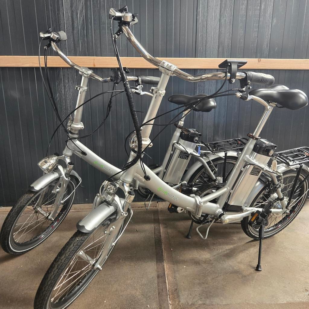 Super nette goed onderhouden elektrische vouwfietsen, Fietsen en Brommers, Elektrische fietsen, Ophalen, Zo goed als nieuw, Overige merken