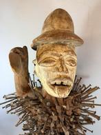 260323.RO - Groot Afrikaans Fetisch Yombe sculpture - Congo., Antiek en Kunst, Ophalen of Verzenden