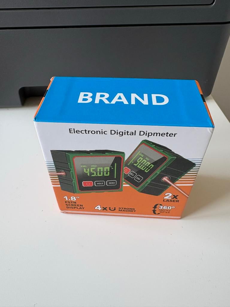 Nieuwe Digitale waterpas met magneet, Doe-het-zelf en Verbouw, Ophalen, Nieuw, Overige meters