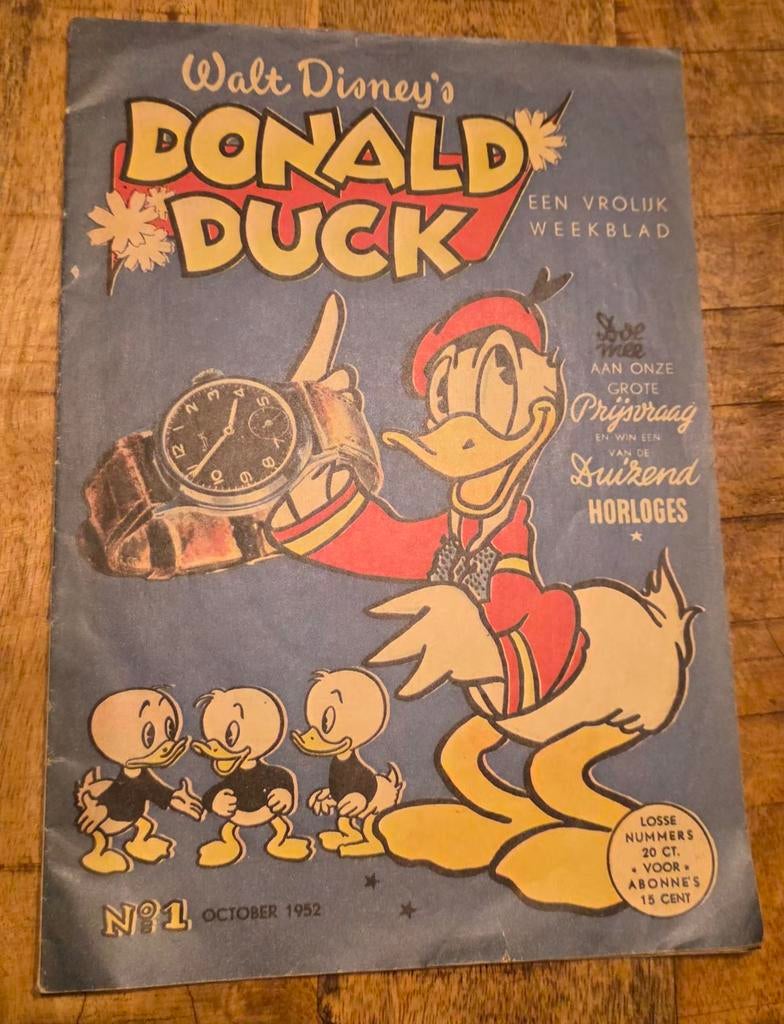 Donald Duck uit 1952 (herdruk) bieden, Boeken, Stripboeken, Eén stripboek, Ophalen of Verzenden, Gelezen