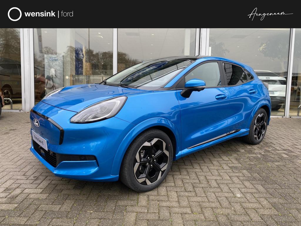Ford Puma Gen-E Premium 44 kWh Uit voorraad leverbaar | Wint, Auto's, Ford, Stof, 750 kg, Blauw, 44 kWh