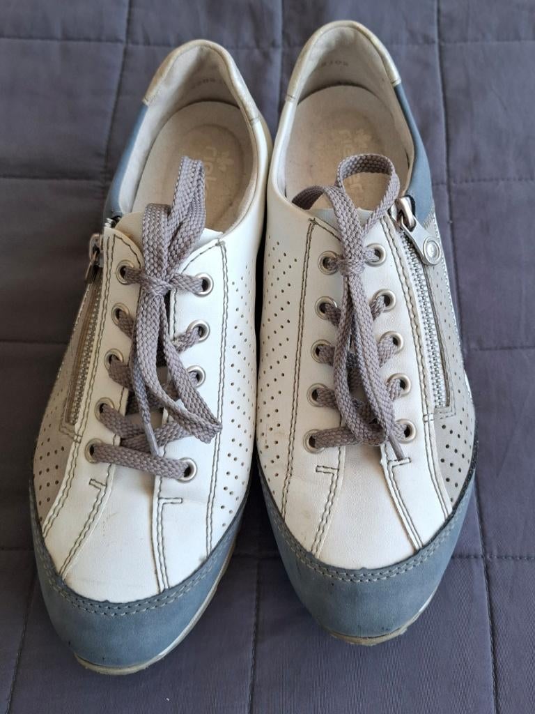 Damesschoenen Rieker maat 40, Ophalen, Blauw, Sneakers of Gympen, Gedragen