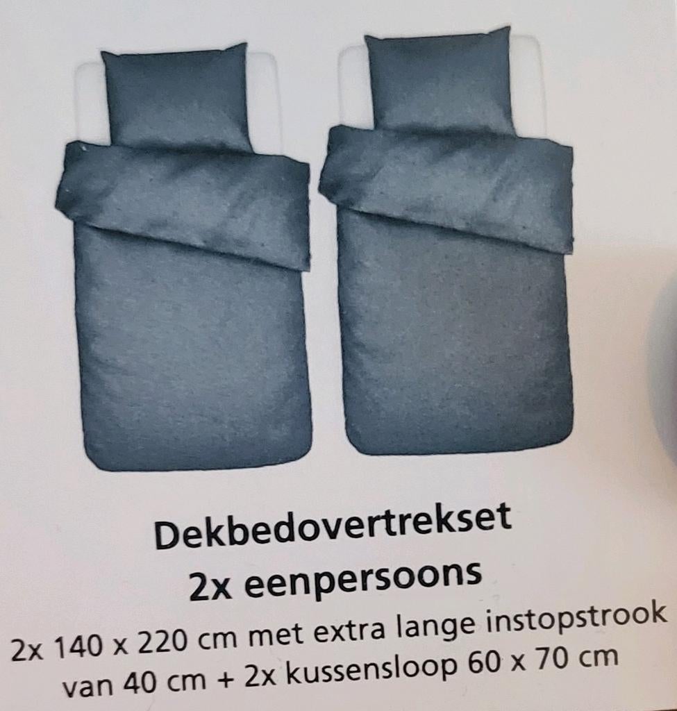 Dekbedovertrekset Captains Blue NIEUW, Eenpersoons, Blauw, Dekbedovertrek, Nieuw