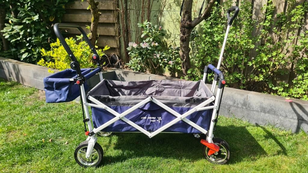 Opvouwbare bolderkar, Caravans en Kamperen, Bolderkarren, Ophalen, Gebruikt