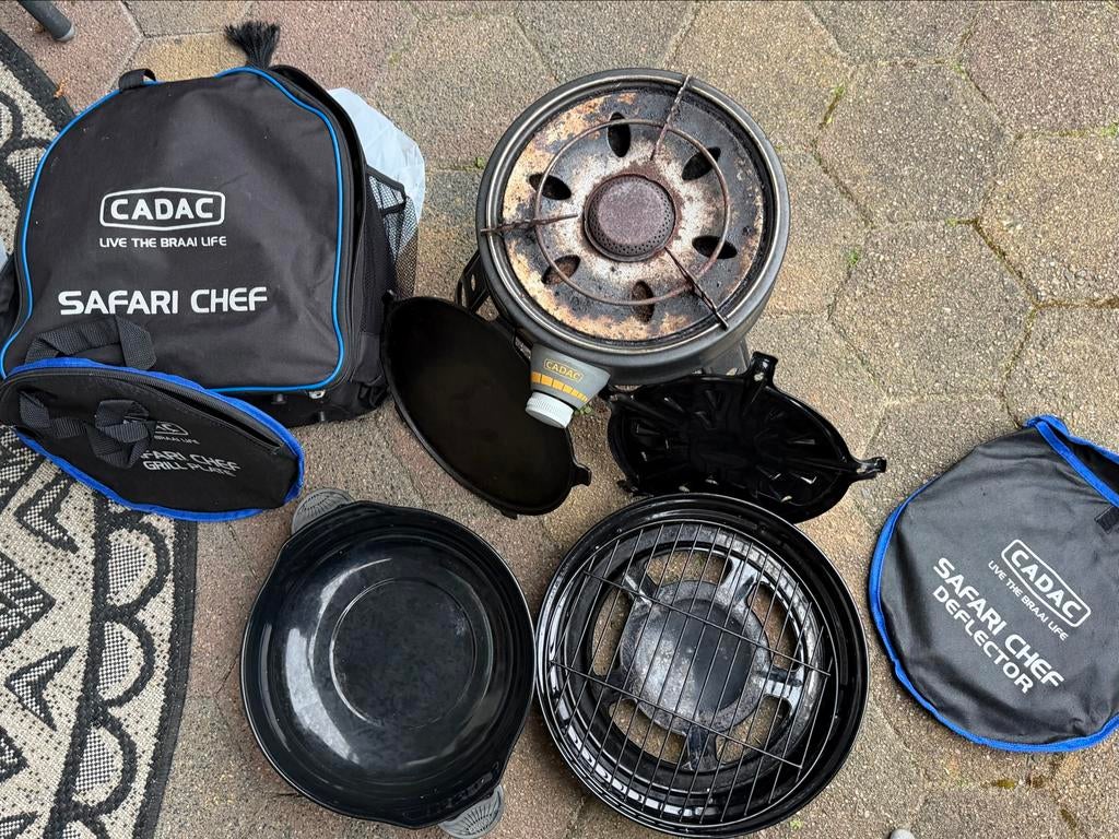 Cadac Safari Chef BBQ/Grill/Kooktoestel, Ophalen of Verzenden, Gebruikt