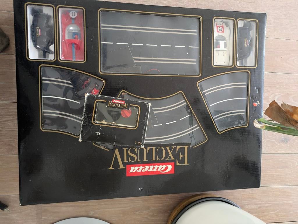 Carrera Exclusiv Racebaan Set - Vintage Elektrisch, Ophalen of Verzenden