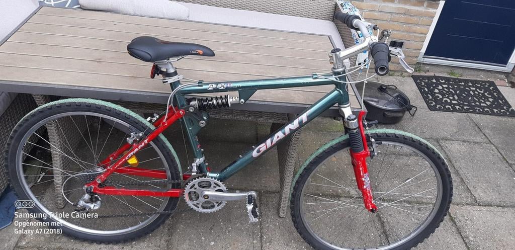 Vintage Giant ATX 970 mountainbike met achtervering. , Ophalen, Gebruikt, 26 inch, Giant