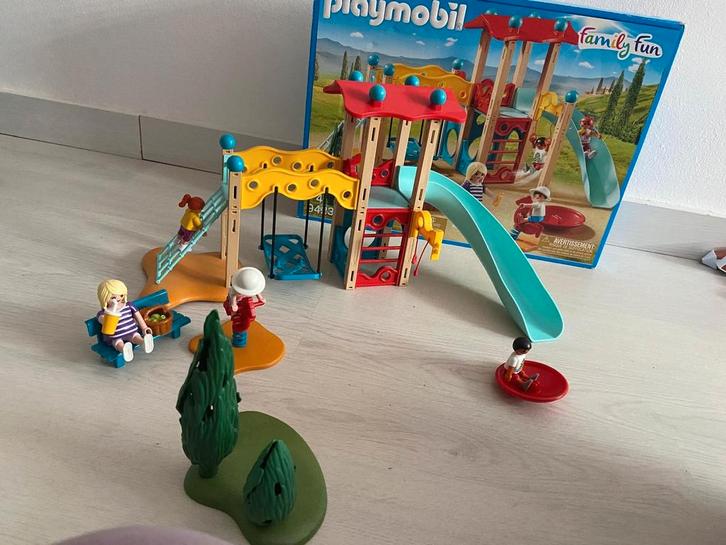 Playmobil Speeltuin Set - Family Fun, Kinderen en Baby's, Speelgoed | Overig, Gebruikt, Jongen of Meisje, Ophalen of Verzenden