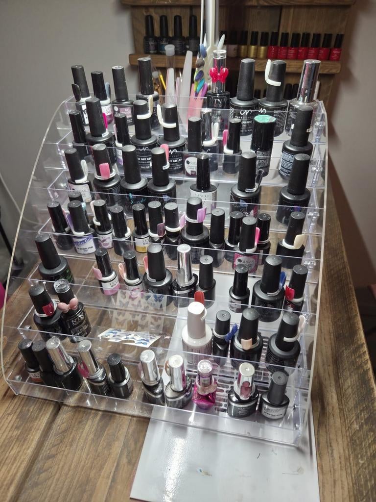 Gellak vele kleuren met display, Ophalen, Zo goed als nieuw, Overige kleuren, Handen en Nagels