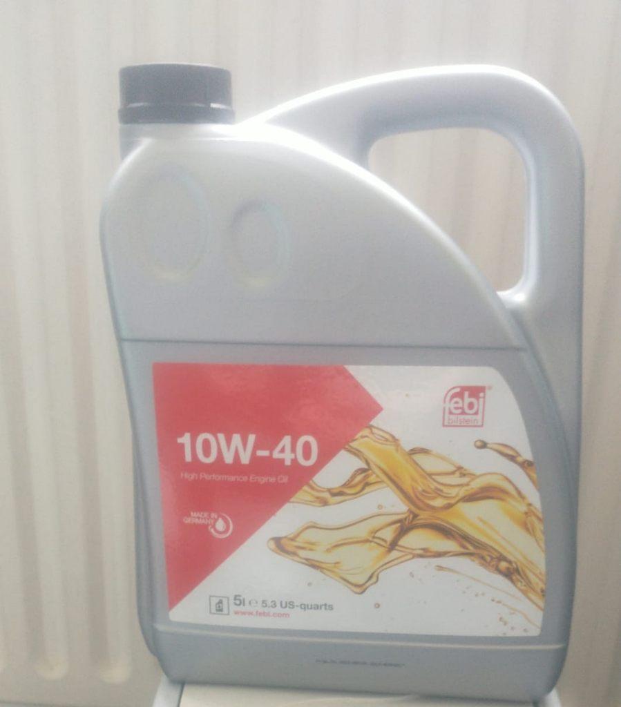 3x 5 liter Bilstein motorolie 10W-40, Ophalen