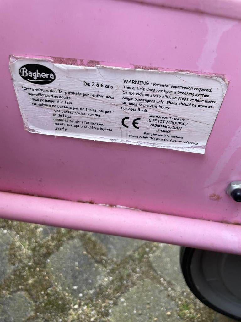 Antieke trapauto, Ophalen of Verzenden, Gebruikt