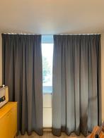 Halfverduisterende gordijnen, dubbele plooi, goede staat, Ophalen, Zo goed als nieuw, 200 cm of meer