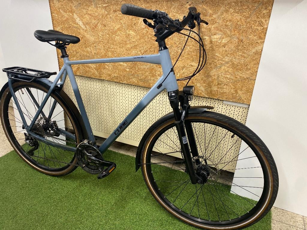 CUBE KATHMANDU SL 2023 HERENFIETS SHIMANO XT 3X10, Overige merken, Vering, Ophalen of Verzenden, Zo goed als nieuw