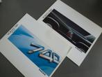 Volvo 740 760 folder set van 2 voor 3,95 !!! NL !! 1988 1989, Ophalen of Verzenden, Zo goed als nieuw, Overige merken
