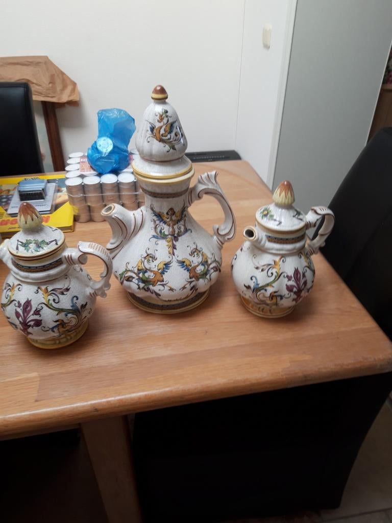 Kaststel 3 delig, Ophalen