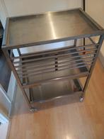 Ikea metalen trolley, Huis en Inrichting, Ophalen of Verzenden, Zo goed als nieuw