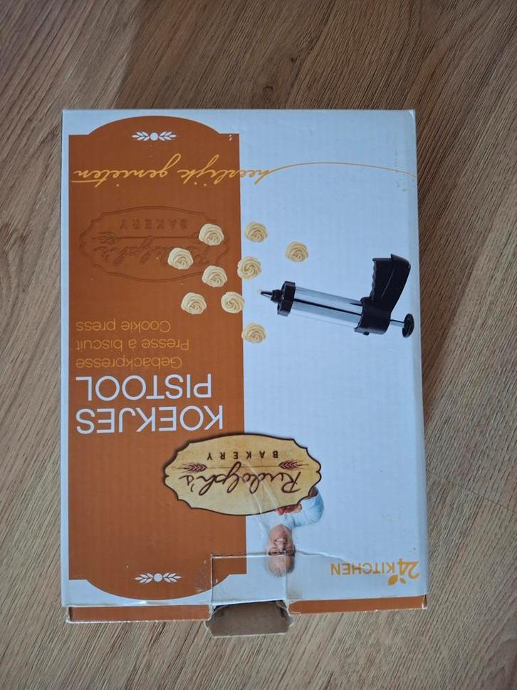 Rudolph's Bakery Koekjespistool - Nieuw in doos, Huis en Inrichting, Keuken | Keukenbenodigdheden, Nieuw, Ophalen of Verzenden