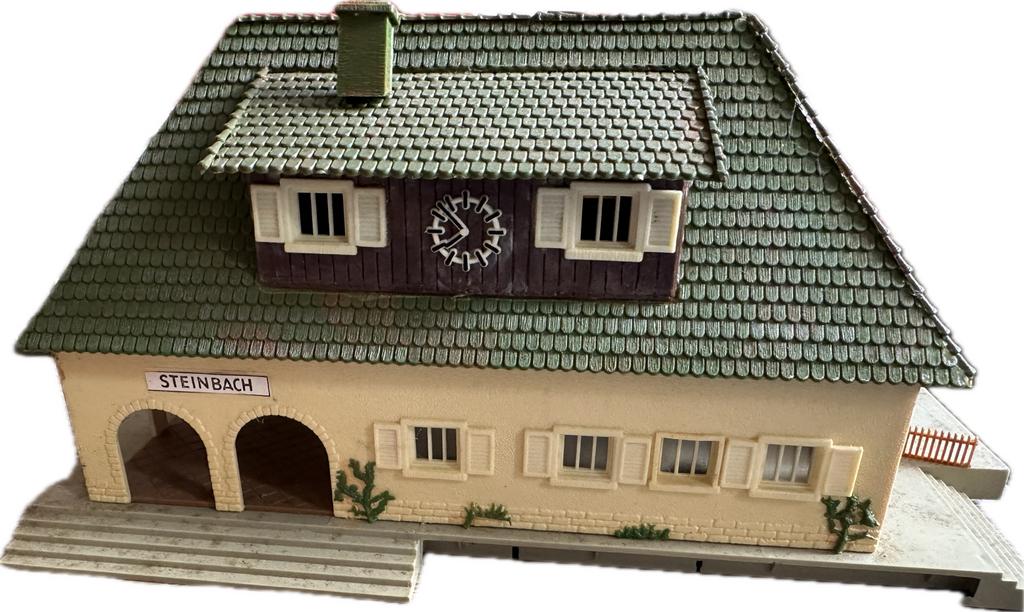 Vintage modelspoor gebouwen & accessoires, Ophalen, Gebruikt, Jouef, Gelijkstroom of Wisselstroom