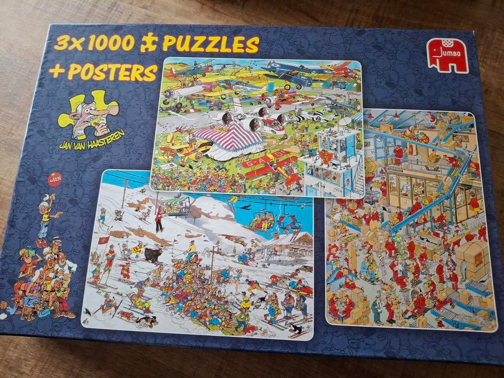 puzzel , Jan van Haasteren, Ophalen of Verzenden, 500 t/m 1500 stukjes
