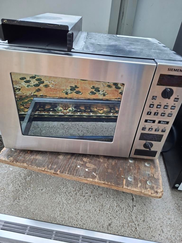 Siemens inbouw combi magnetron, Ophalen, Zo goed als nieuw, Inbouw