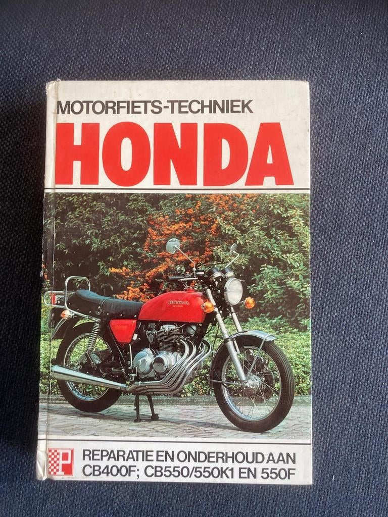 Motorfiets-techniek Honda CB400F, CB550, CB550K1, CB550F, Ophalen