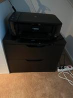 Ikea ladekast zwart bruin hout, Huis en Inrichting, Kasten | Ladekasten, Ophalen, 50 tot 100 cm, Zo goed als nieuw, Minder dan 100 cm