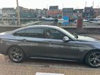 BMW 4-Serie Gran Coupé 418i 136pk Aut 2021 Grijs, Auto's, Automaat, Zwart, Automatische klimaatregeling, Particulier