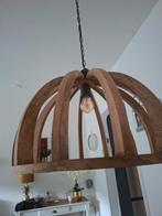 Prachtige mango houten eetkamerlamp, 50 tot 75 cm, Ophalen of Verzenden, Zo goed als nieuw, Modern, Landelijk, Industrieel