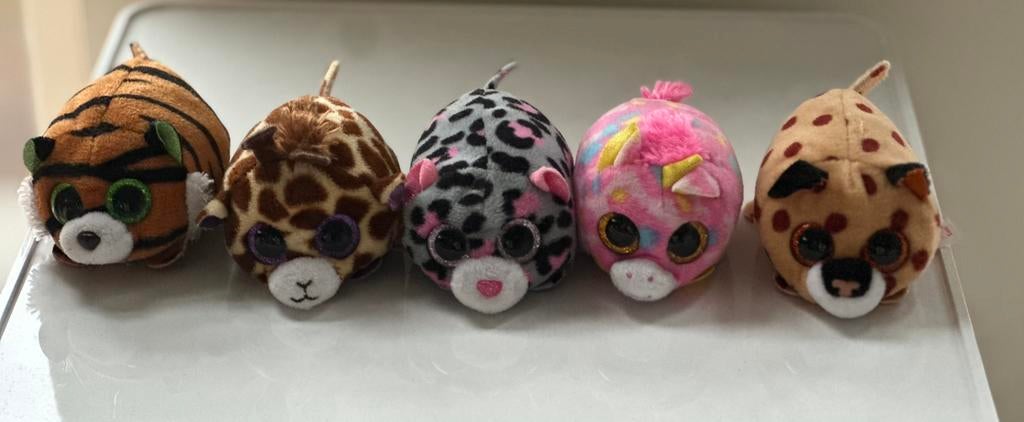 The Beanie Boo’s  van Ty - 5 mini’s, Kinderen en Baby's, Speelgoed | Knuffels en Pluche, Ophalen of Verzenden, Zo goed als nieuw