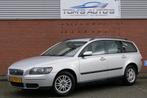 Volvo V50 1.8 clima. half leder. zeer mooi. apk bij levering, Voorwielaandrijving, 125 pk, 4 cilinders, Leder en Stof