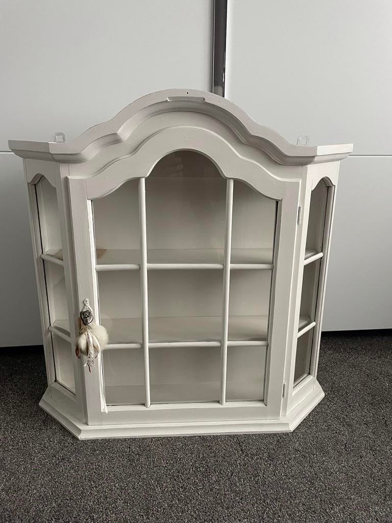 Vitrinekastje / pronkkastje, Huis en Inrichting, Kasten | Vitrinekasten, Ophalen, Gebruikt, 50 tot 100 cm, Minder dan 100 cm