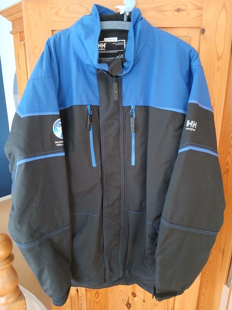 Helly Hansen jas, Ophalen, Maat 52/54 (L), Helly Hansen, Blauw