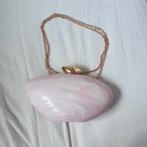 Roze marmeren schoudertasje, Sieraden, Tassen en Uiterlijk, Tassen | Schoudertassen, Ophalen of Verzenden, Gebruikt, Roze, Overige merken