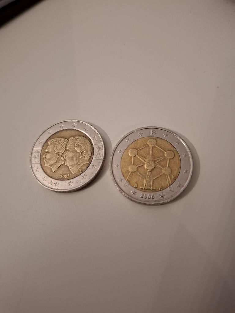 Zeldzame 2 euro munten België, Ophalen, België, 2 euro, Losse munt