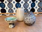 Vintage vaasjes, sixties keramiek, Scheurich, Ravelli, 2X, Antiek en Kunst, Ophalen of Verzenden