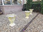 3 Betonnen Tulppotten voor Planten - Tuin Decoratie, Tuin en Terras, Bloempotten, Gebruikt, 40 cm of meer, Ophalen of Verzenden