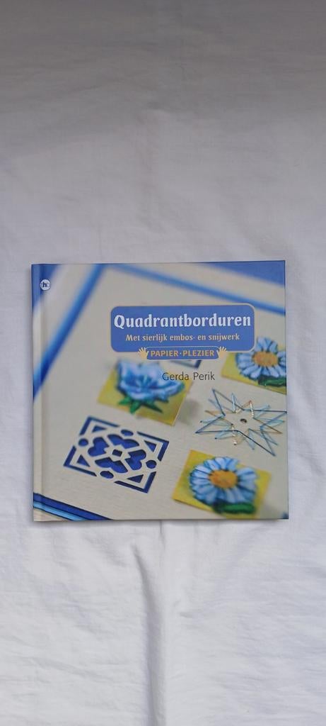 Quadrantborduren: Met sierlijk embos- en snijwerk, Ophalen of Verzenden, Nieuw, Patroon